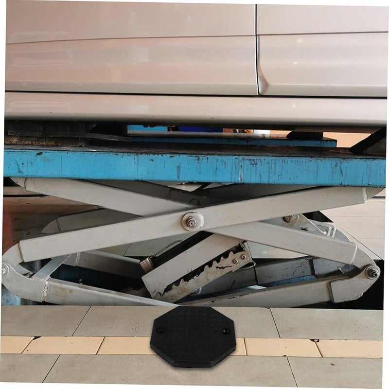 Heavy Duty Rubber Lifting Pad for Floor Jacks Non Slip Sided Design - Image 4